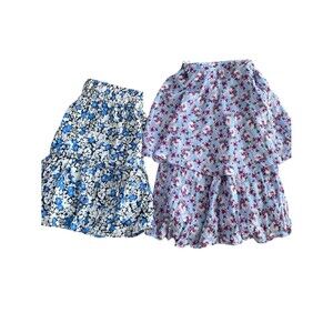 Zara Floral Skirt Skort Bundle of 2